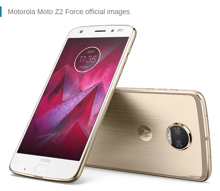 Refurbished Motorola Moto Z2 Force Unlocked Smartphone