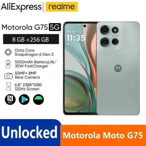 Refurbished Motorola Moto G75 Octa Mobile Phones