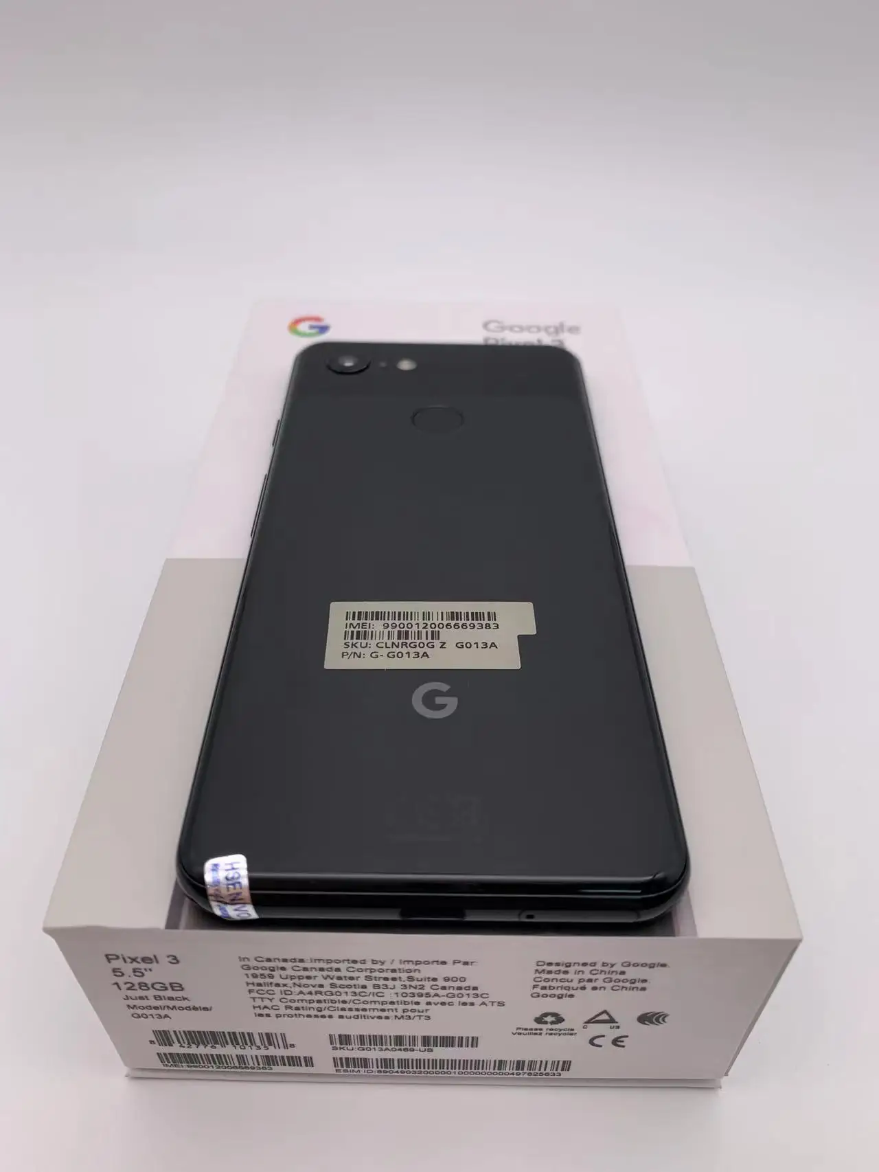 Google Pixel 3 4G  Cell Phone Original Unlocked 99% New
